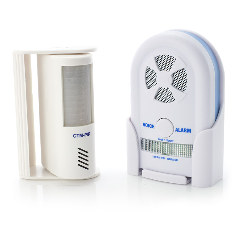 PIR Motion Sensor and Voice Alert Alarm System Sports Supports