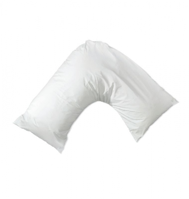 MRSA Resistant Wipe Clean VShaped Pillow Sports Supports Mobility