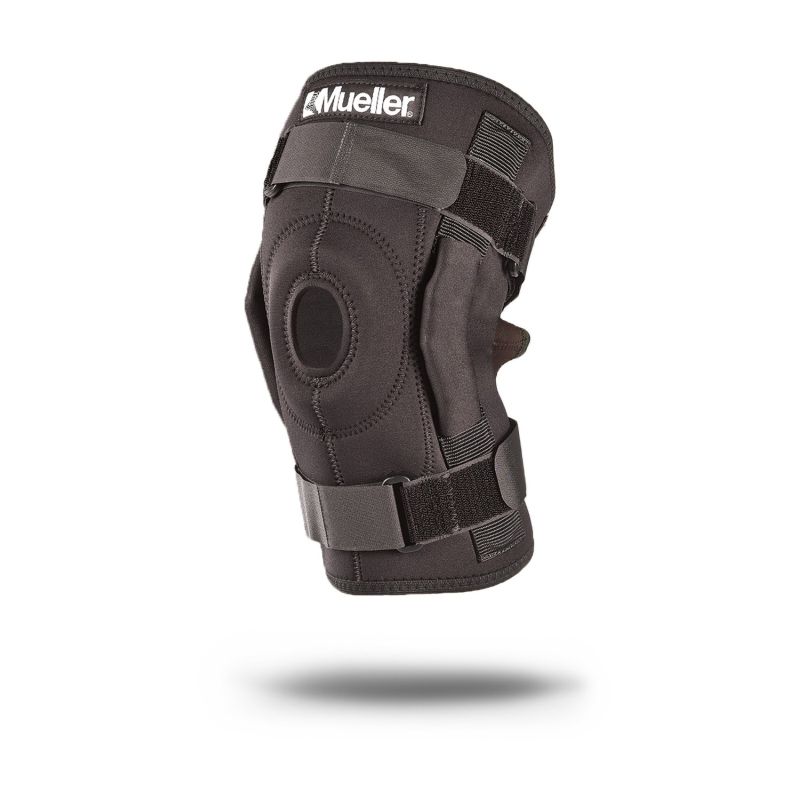 Mueller Hinged Wrap Around Knee Brace Sports Supports Mobility