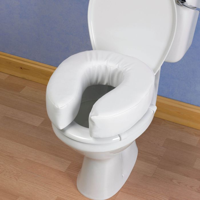 Homecraft Padded Raised Toilet Seat Sports Supports Mobility