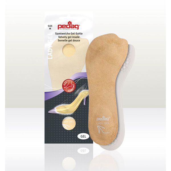 Pedag Lady Leder Einlegesohle - Extra Weich Für High Heels & Pumps