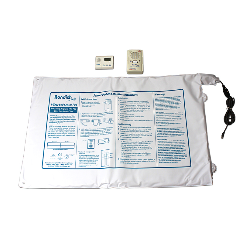 Rondish Wireless Bed Leaving Alarm Sensor Mat Full Kit Sports