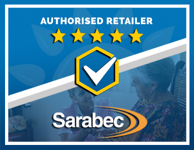 We Are an Authorised Retailer of Sarabec Products