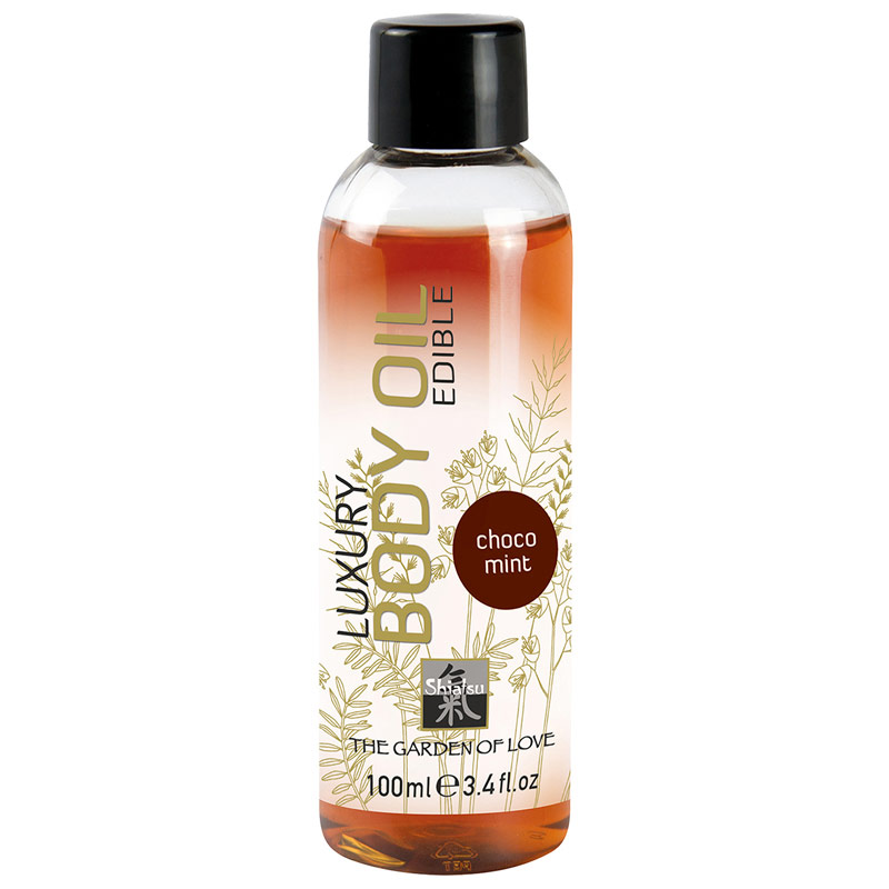 Shiatsu Luxury Flavoured Edible Body Oil Sports Supports Mobility
