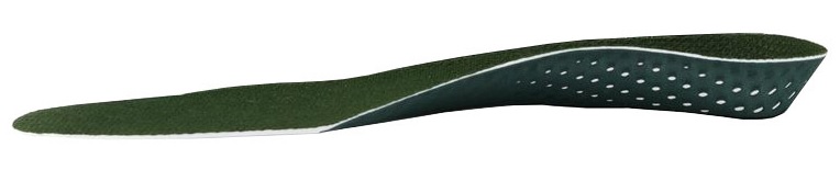 How thick are Slimflex Green Insoles?