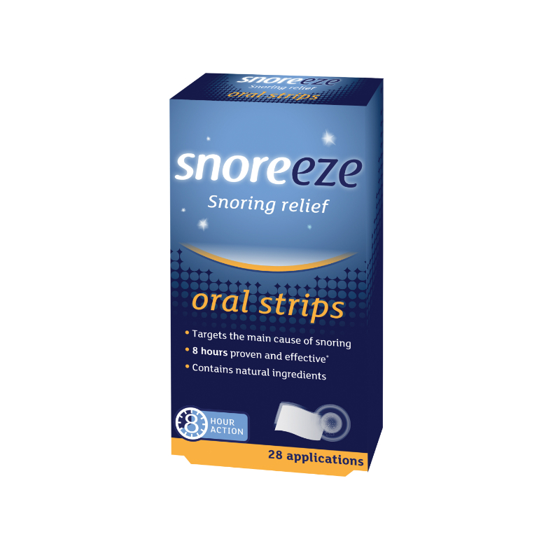 Snoreeze Snoring Relief Oral Strips (Pack of 28) Sports Supports Mobility Healthcare Products