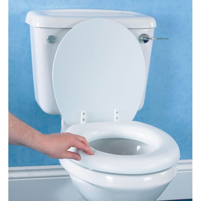 Soft Raised Toilet Seat :: Sports Supports | Mobility | Healthcare Products
