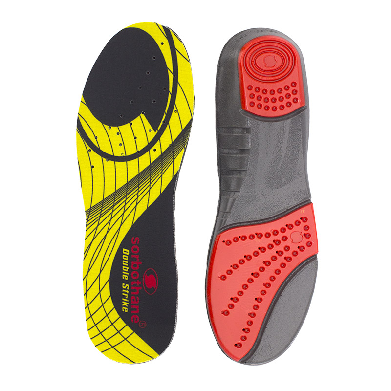 Sorbothane Shock Stopper Double Strike Insoles :: Sports Supports ... Sorbothane Shock Stopper Double Strike Insoles