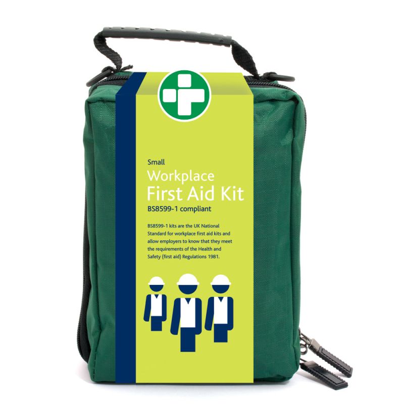 Small Workplace First Aid Kit in Stockholm Zip Bag Sports Supports