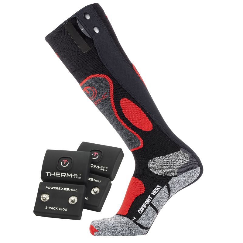 ThermIC Powersock Comfort Heat Socks Set for Men with SPack 1200