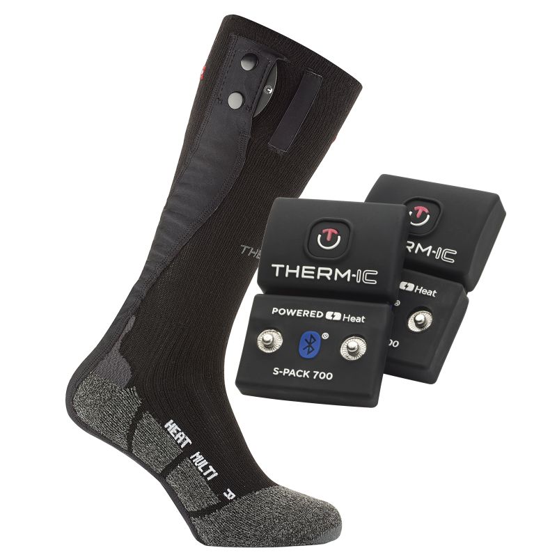 ThermIC Powersock Multi Heat Heated Sock Double Set with SPack 700B