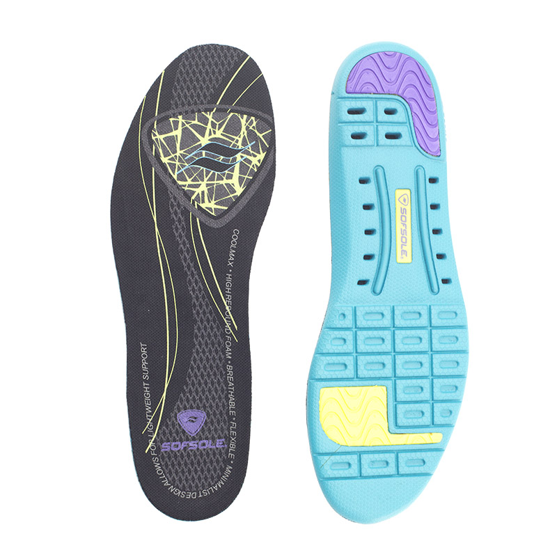 Sof Sole Thin Fit Insoles for Women Sports Supports Mobility Healthcare Products