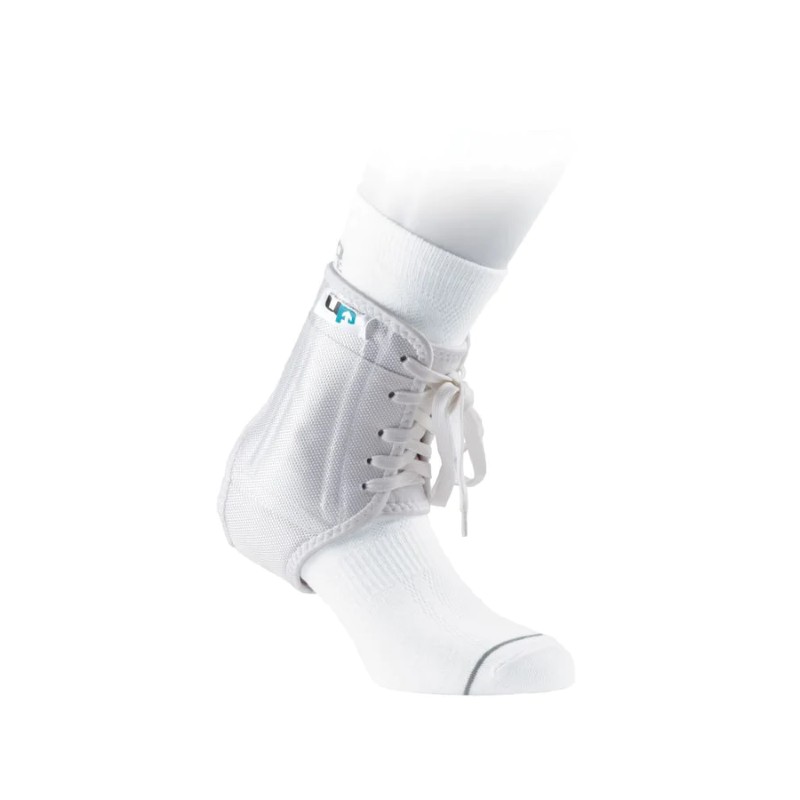 Ultimate Performance Football Ankle Support (White)
