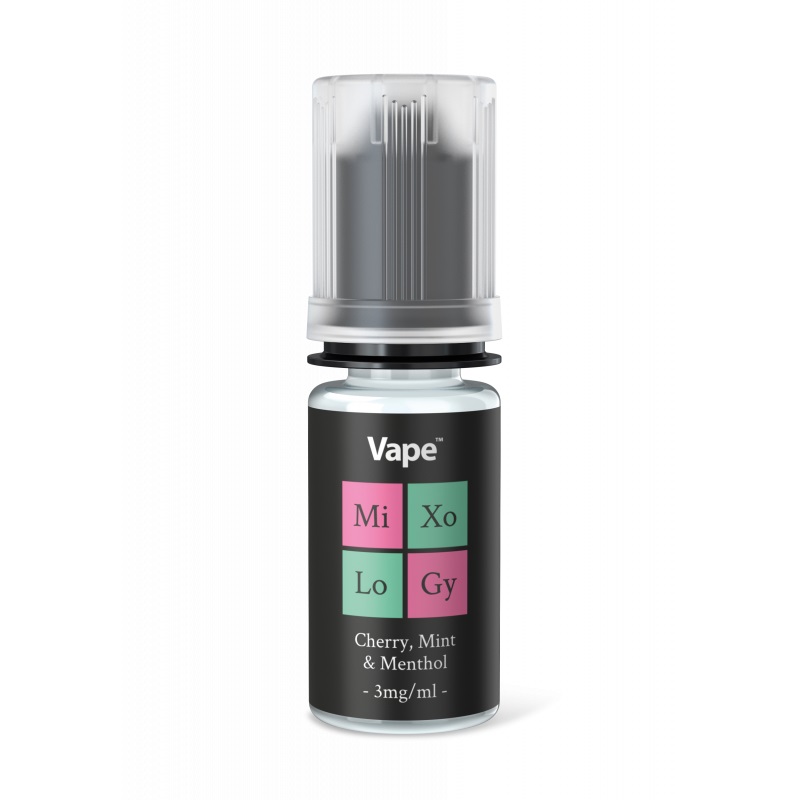 Vape Mixology Cherry, Mint and Menthol ELiquid Sports Supports