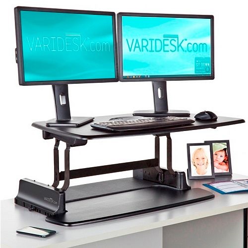 VARIDESK Sit Stand Pro Desk Sports Supports Mobility Healthcare