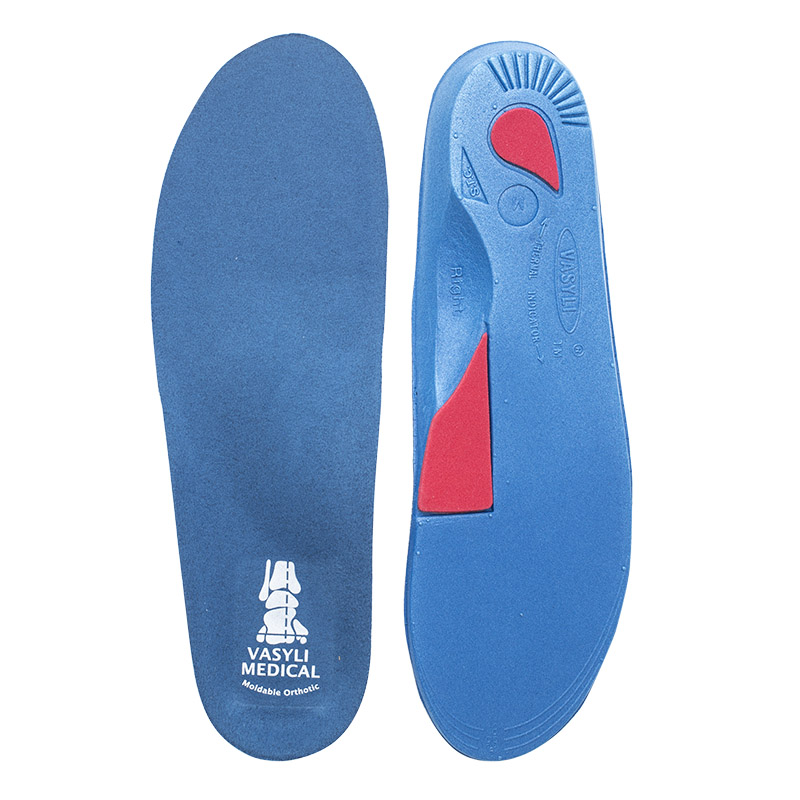 Vasyli Blue 6 Degree Custom Orthotic Insoles Sports Supports