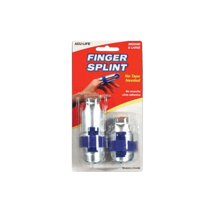 Velcro Finger Splint 2 Pack Sports Supports Mobility Healthcare