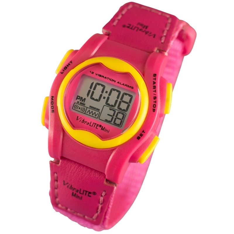 Vibralite Mini Vibrating Reminder Watch Sports Supports Mobility