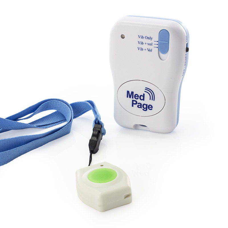 Waterproof Panic Alarm Pendant and MPPL Pager Sports Supports