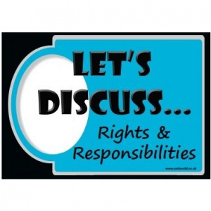 Let's Discuss Rights and Responsibilities Discussion Cards