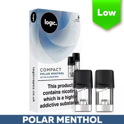Logic Compact Polar Menthol 6mg E-Liquid Pods