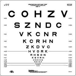 Logmar 3m ETDRS Chart 2 Revised