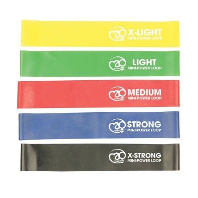 Fitness-Mad Mini Power Resistance Band Loops (Set of 5)