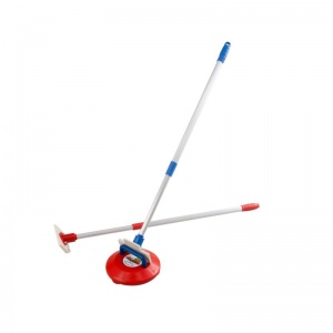 New Age Kurling Pushers with Telescopic Handles (Pair)