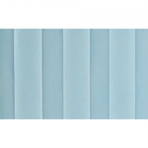 Pastel Blue Replacement Curtain for Sunflower Medical Mobile Four-Panel Folding Hospital Ward Curtained Screen