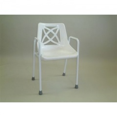 Stackable Utility Shower Chair (Fixed Or Adjustable Height)
