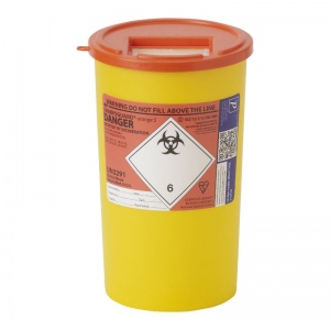 Sharpsguard Orange 5L General-Purpose Sharps Container (Case of 48)