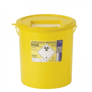 Sharpsguard Yellow 22L High-Volume Sharps Container (Case of 10)