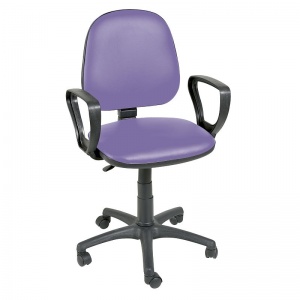 Sunflower Medical Lilac Gas-Lift Chair with Arm Rests