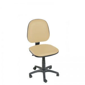 Sunflower Medical Beige Gas-Lift Chair with Arm Rests
