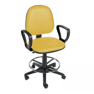 Sunflower Medical Primrose Gas-Lift Chair with Foot Ring and Arm Rests