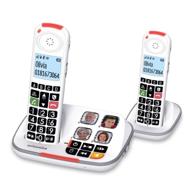 Swissvoice Xtra 2355 Duo Amplified Number Blocker Telephone and Additional Handset