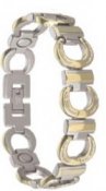 Gold Horseshoe Duet Magnetic Bracelet