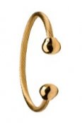 Professional Twist Gold Magnetic Bracelet