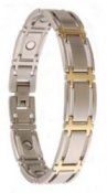Executive Symmetry Duet Magnetic Bracelet