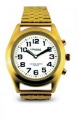 Men's Talking Classic Analogue Watch with expandable strap