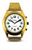 Ladies Talking Classic Analogue Watch with expandable strap