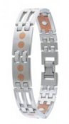 Stainless / Copper Magnetic Bracelet