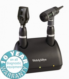 Welch Allyn Prestige Desk Set with Lithium Ion Handles and Charger (71824-MS)