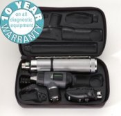 Welch Allyn 3.5v Prestige set with C-Cell Handle and throat illuminator (97200-MBI)