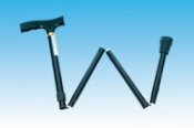 Folding Walking Stick With Contour Handle