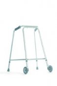 Wide Base Walking Frame - Standard - Handgrip Height - 765 - 840mm (30-33