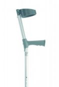 Coopers Elbow Crutches with Comfy Handle - Double Adjustable Crutches - Medium