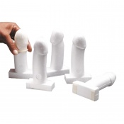 Styrofoam Condom Training Models