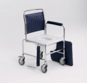 Height Adjustable Mobile Commode