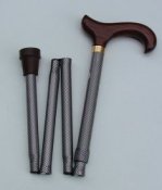Folding Walking Stick - Check